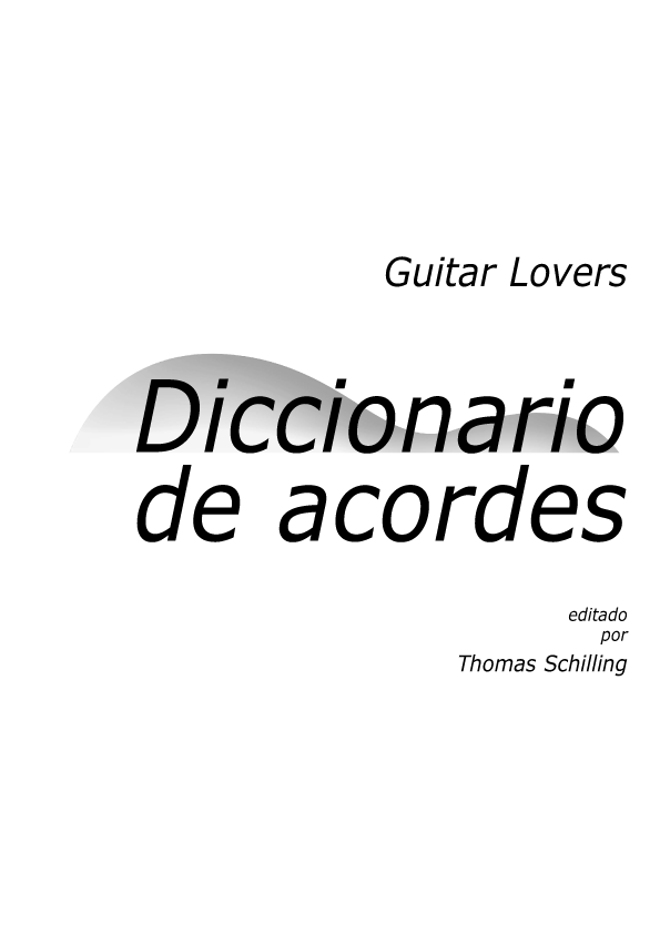 desenterrar Cartero patrón Guitar Lovers Diccionario de acordes en PDF con alta calidad de impresión y  de sonido | Enciclopedia para guitarristas